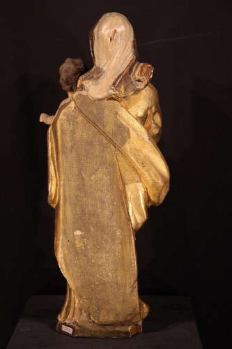 Vierge à L’Enfant début du XVIIIe siècle - Chatelan Antiquités