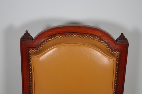 Suite de dix chaises en acajou époque Napoléon III - Napoléon III