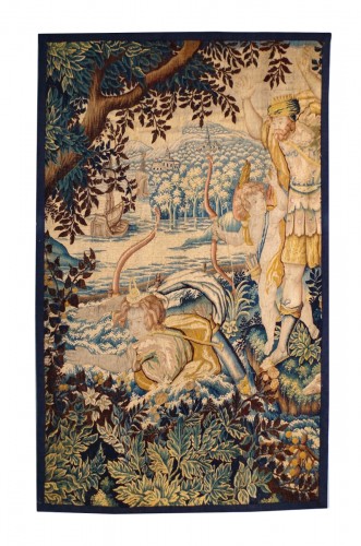 Noyade de Britomartis, tapisserie des Flandres du XVIIe siècle