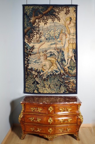 Noyade de Britomartis, tapisserie des Flandres du XVIIe siècle - Tapisserie & Tapis Style 