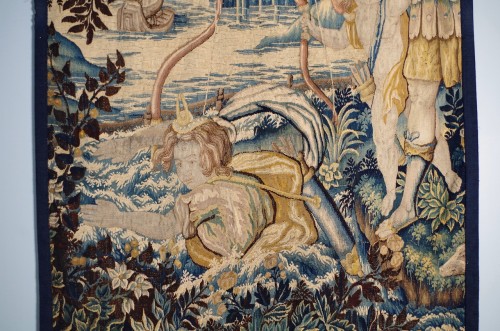  - Noyade de Britomartis, tapisserie des Flandres du XVIIe siècle