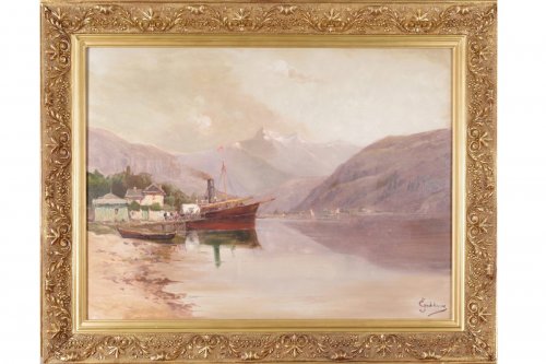 Emile Godchaux (1860-1938) - Lac Léman