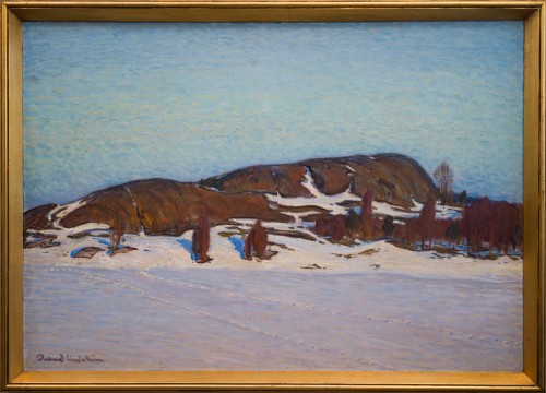 Tableaux et dessins Tableaux du XXe siècle - Rikard Lindström (1882-1943) - Paysage d'hiver