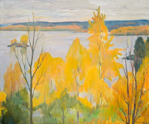 Ture Ander (1881-1959) - Automne au Lac Racken, 1951 - 
