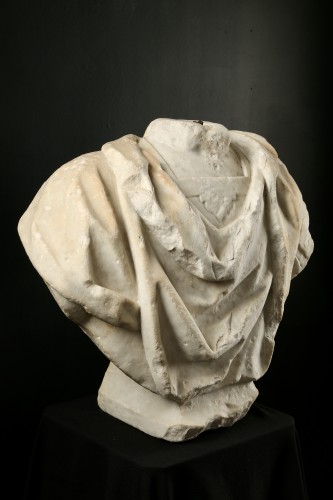  - Buste d'empereur en marbre, Italie 17e siècle