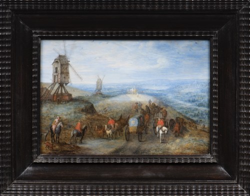 Joseph VAN BREDAEL (1688 - 1739) - Paysage - Tableaux et dessins Style 