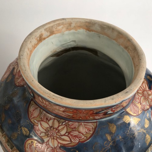 Paire de vases Imari en porcelaine d'Arita, Japon époque Edo, circa 1664-1700 - Cristina Ortega & Michel Dermigny