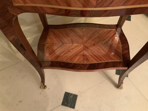 Mobilier Table & Guéridon - Table de salon Louis XV estampillée SAR maître en 1766