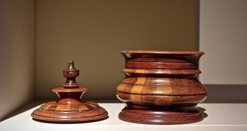 Collection de cinq pots à tabac hollandais du XIXe siècle - Dei Bardi Art