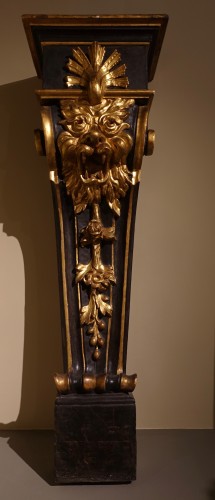 Objet de décoration Colonne Piédestal - Paire de gaines - Florence, début du XVIIe siècle