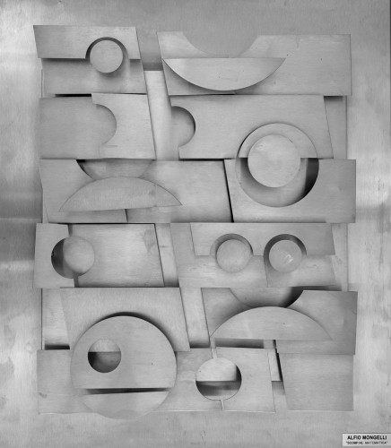 Alfio Mongelli - "Scomposizione matematica " - ABC, 1980 - Sculpture Style Années 50-60