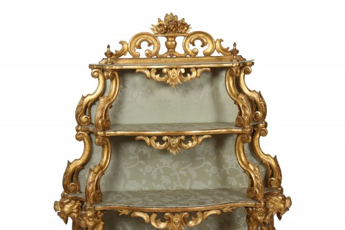 Paire d'étagères "Baroque Vénitien" , XIXe siècle - Mobilier Style 
