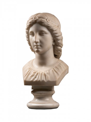 Buste féminin néoclassique