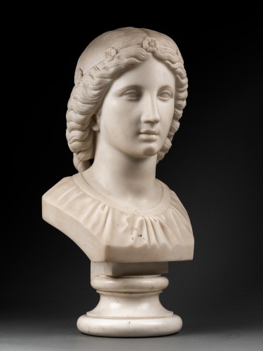 Buste féminin néoclassique - 
