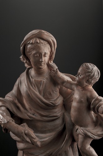 Art sacré, objets religieux  - Vierge à l'Enfant