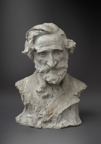 XXe siècle - Giuseppe Verdi buste - Donatello Gabriele (1884-1955)