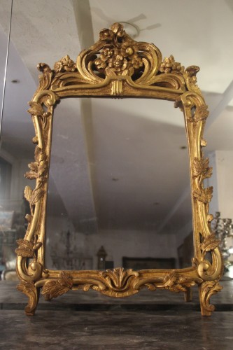 Miroirs, Trumeaux  - Miroir d'origine provençale, époque Louis XV