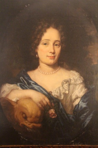 Antiquités - Portrait de Madame Helena van Heuvel - Nicolas Maes (1634-1693)