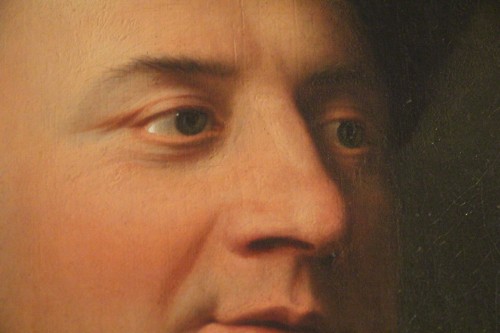 Antiquités - Portrait d'Artiste, école anglaise du XVIIIe siècle