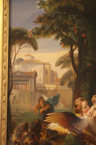 Restauration - Charles X - Orphée et Eurydice, école Romaine du XIXe siècle