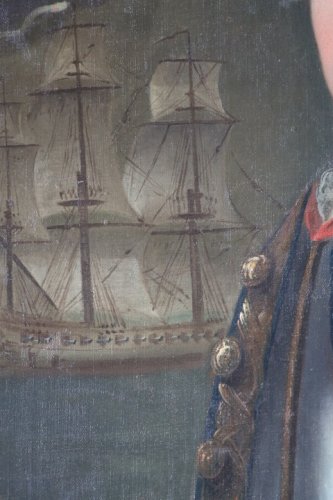 Tableaux et dessins Tableaux XVIIIe siècle - Portrait d'Antoine Pierre de Clavel, XVIIIe siècle