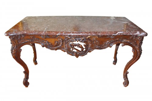 Table à gibier XVIIIe siècle, époque Louis XV