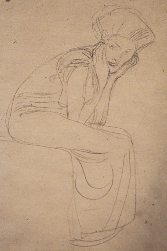 Gustav KLIMT (1862-1918) - Femme assise
