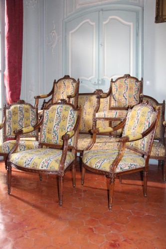 Salon d'époque Louis XVI - Louis XVI