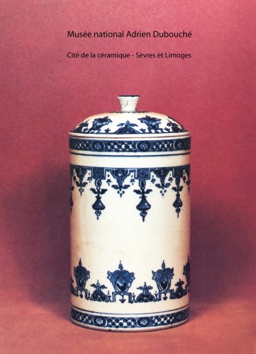 Grand pot à tabac en porcelaine tendre de Saint-Cloud, vers 1700-1710 - Dragesco-Cramoisan