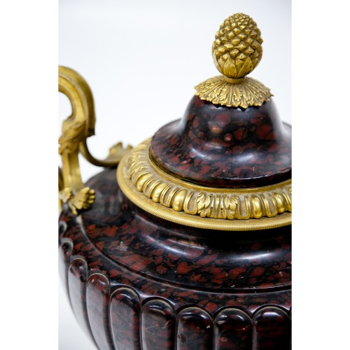Objet de décoration Cassolettes, coupe et vase - Vase couvert, France 2e moitié du 19e siècle