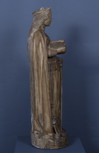 Sainte Catherine - Sculpture Style 