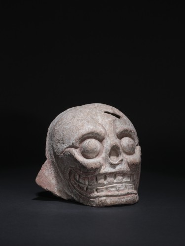 Crane en terre cuite, culture maya - Emmanuel Soubielle Works of Art