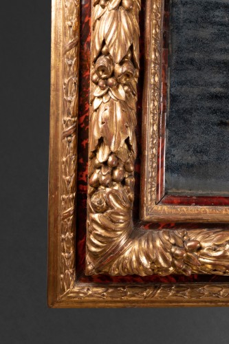 Miroir Hispano Flamand du XVIIe siècle - Louis XIII