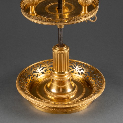 Luminaires Lampe - Lampe bouillotte époque Empire début du XIXe siècle