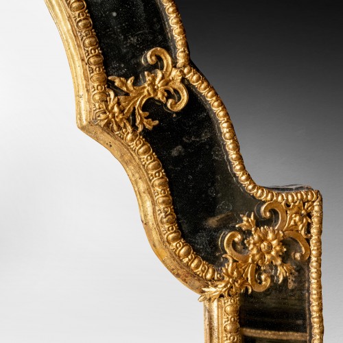 Miroir suédois fin du XVIIe siècle - Miroirs, Trumeaux Style Louis XIV