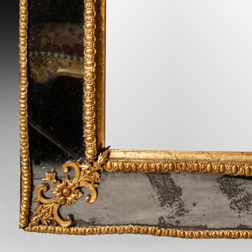Miroirs, Trumeaux  - Miroir suédois fin du XVIIe siècle
