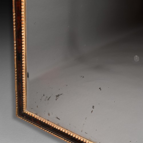 Antiquités - Miroir deuxième moitié du XVIIIe siècle "allégorie de l'eau"