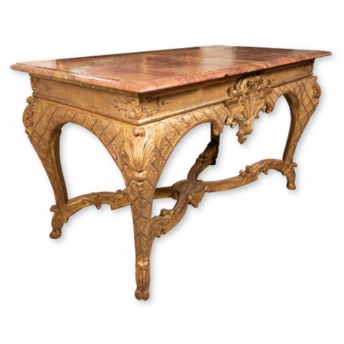 Antiquités - Table console époque Régence XVIIIe siècle
