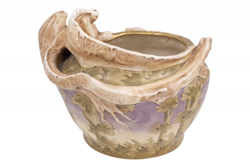 Grand vase dragon - Eduard Stellmacher Amphora ca. 1901 - Florian Kolhammer