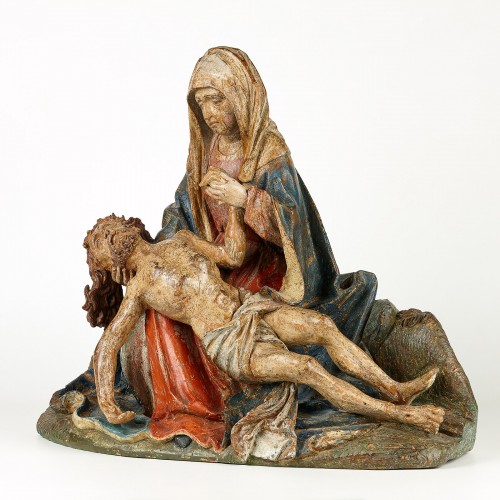 La Pietà - Sculpture Style Moyen Âge