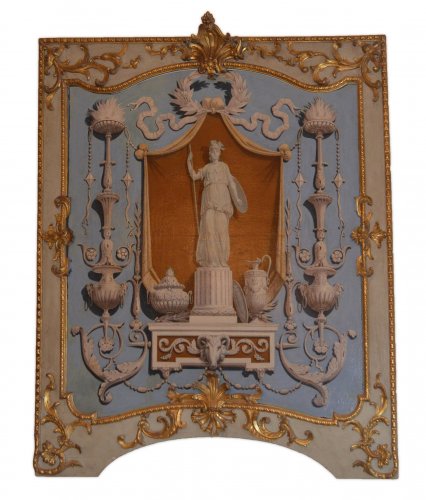 Matériaux & Architecture Boiseries - Ensemble de quatre panneaux Italiens, d'epoque début XIXe