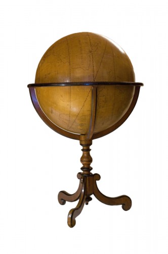 Globe terrestre 1ère moitié du 18e siècle