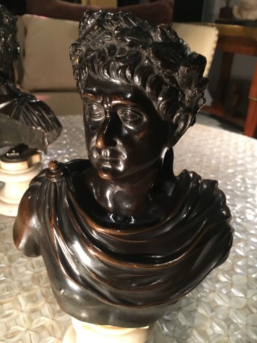 XIXe siècle - Bustes Empereurs Romains, Italie vers 1800