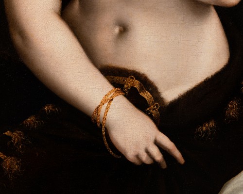 Tableaux et dessins Tableaux XVIIe siècle - Venus au miroir – Italie XVIIe siècle