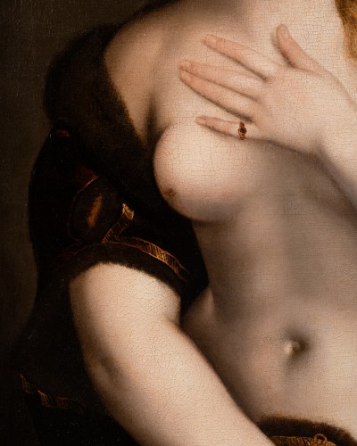 Venus au miroir – Italie XVIIe siècle - Galerie Alexandre Piatti