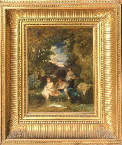 Narcisse Diaz de la Pena (1807-1876) - Nymphes dans un sous-bois