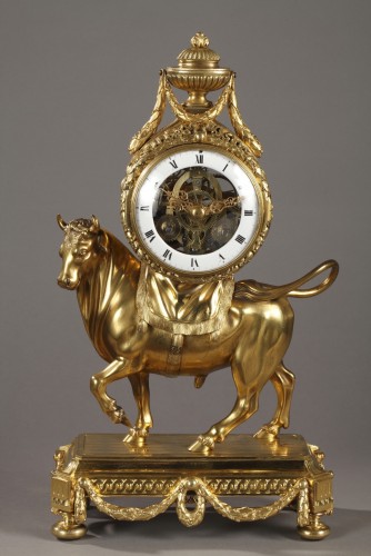 Horlogerie Pendule - Pendule au taureau