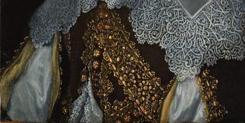 Tableaux et dessins Tableaux XVIIe siècle - Portrait d’un jeune royaliste - Gérard VON HONTHORST (Utrecht 1604 - 1666 Utrecht), atelier de