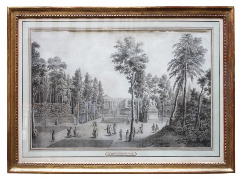 Vues du Parc Royal de Bruxelles vers 1798