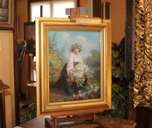 Hugues MERLE (1823-1881) - Flore - Galerie de Crécy